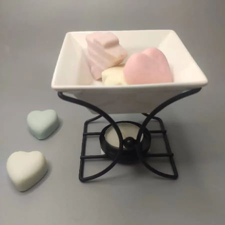 Nowoczesny Kominek Zapachowy - Kwadratowy