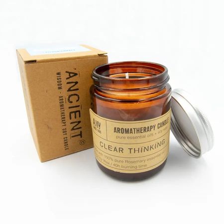 Aromaterapeutyczna świeczka sojowa - Jasne myśli