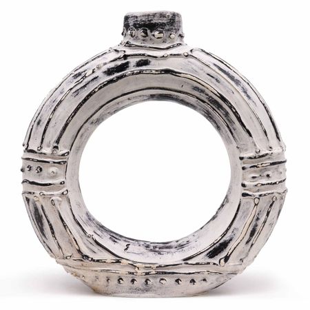 Wazon Dekoracyjny Ceramiczny z Bali - Okrąg 30 cm