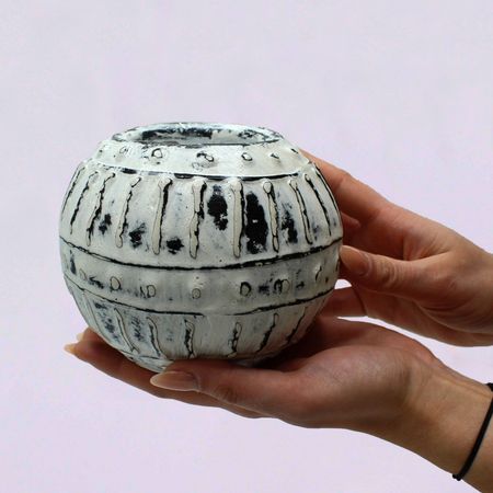 Wazon Dekoracyjny Ceramiczny z Bali - W stylu greckim