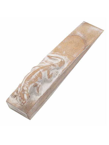 Drewniany Ogranicznik do Drzwi - Gekon