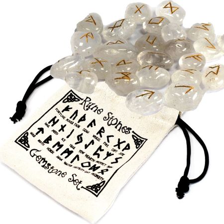 Kamień runiczny, alfabet runiczny - Kryształ