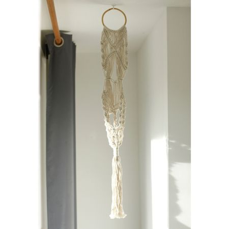 Kwietnik Wiszący Makrama - Z Uchwytem