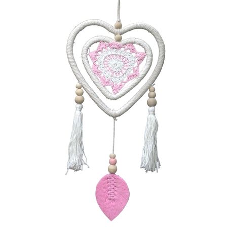 Łapacz Snów z Bali - Różowy