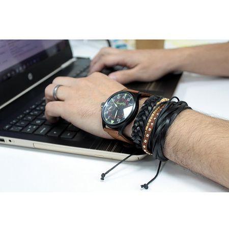 Zestaw Męskich Bransolet - Romantyczny niebieski