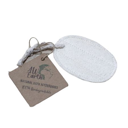 Naturalna myjka loofah - Owal z uchwytem