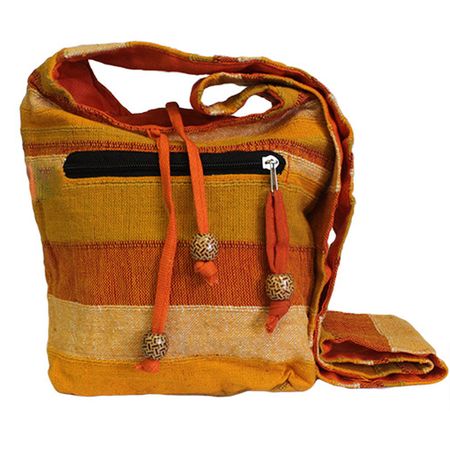Nepalska torba na ramię - Orange
