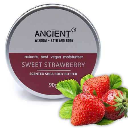 Pachnące masło Shea - Słodka truskawka