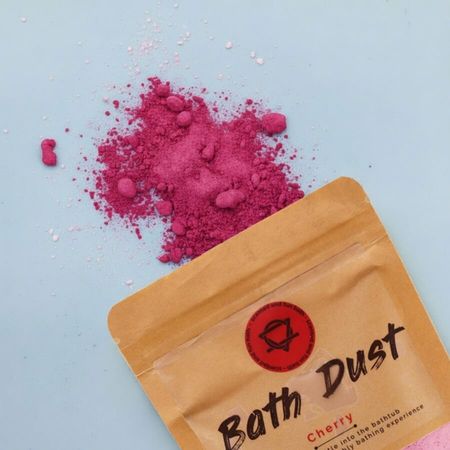 Puder do kąpieli - Wiśnia