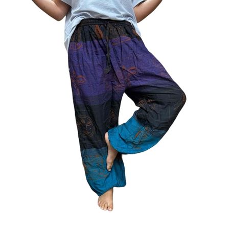 Spodnie do Jogi - Fioletowe