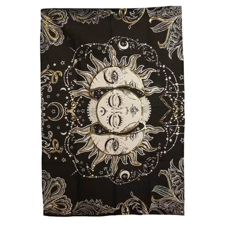 Tkanina na ścianę Bogini Słońca i Księżyca 70 x 110 cm