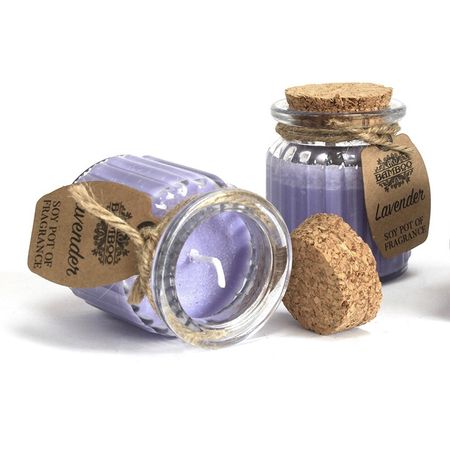 Zapachowa świeczka sojowa -  Fiołek