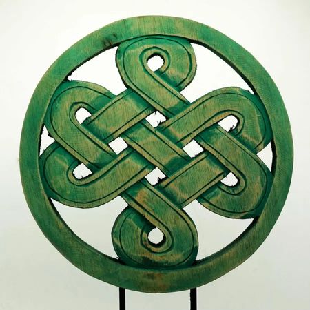 Zestaw Feng Shui z Buddą - Węzeł Buddy