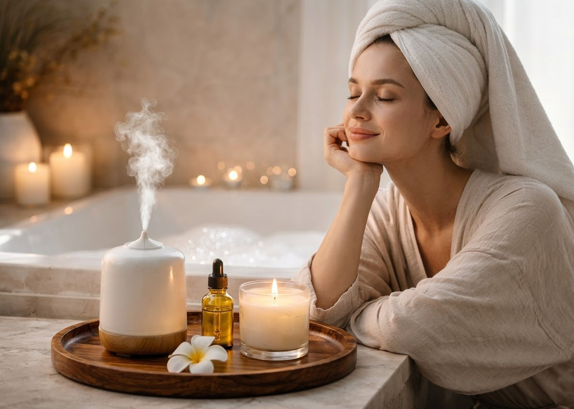 Relaks i aromaterapia